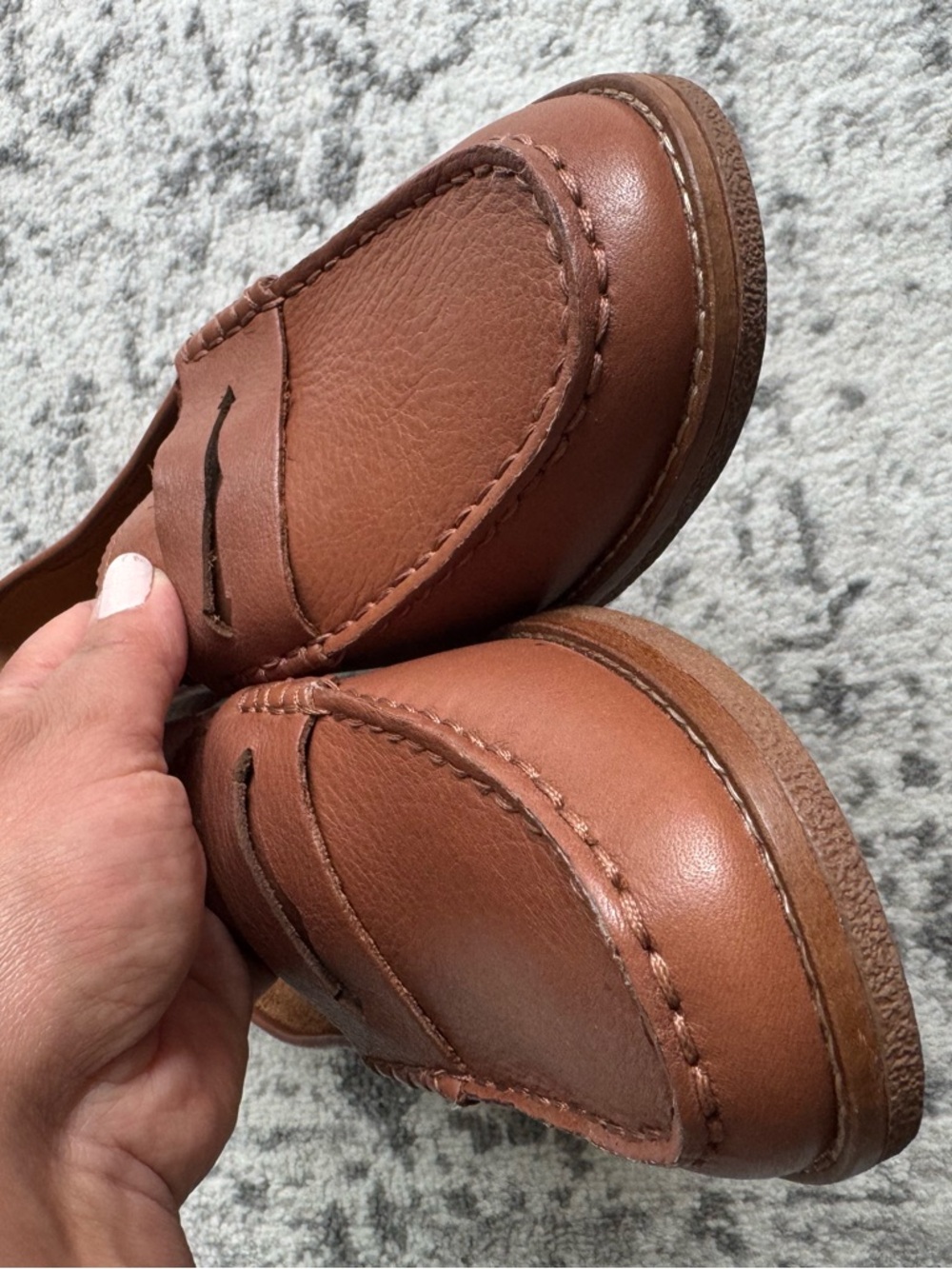 SPERRY NWOT Seaport Leather Penny Loafer - Picture 5 of 9